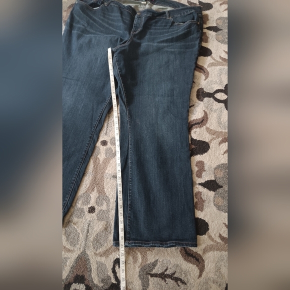 Torrid Feel The Fit Boyfriend Straight Vintage Stretch Blue Jeans Plus Sz 26R - Picture 5 of 14